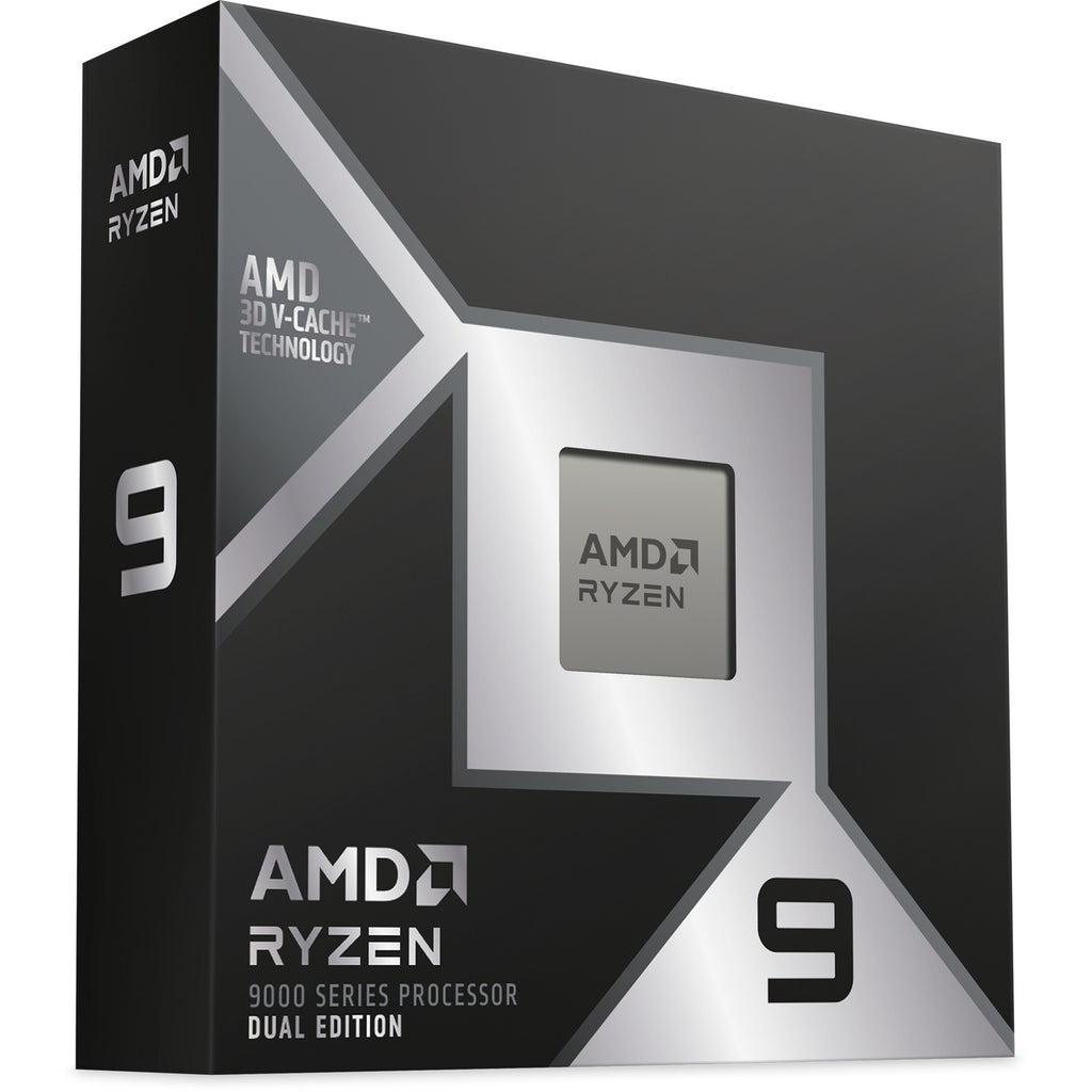 Amd ryzen 9 9950x3d2 dual edition, 4,3 ghz (5,6 ghz turbo boost) socket am5 processor (unlocked, boxed)