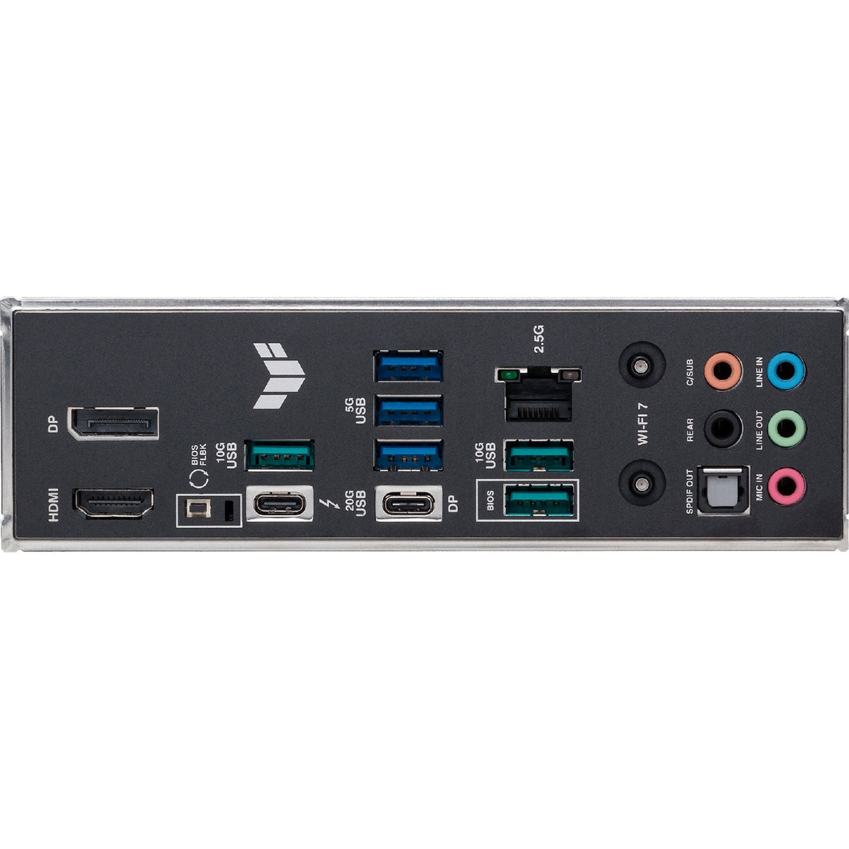 Asus tuf gaming z890-plus wifi socket 1851 moederbord (raid, 2.5gb-lan, wi-fi 7, bt, sound, atx)