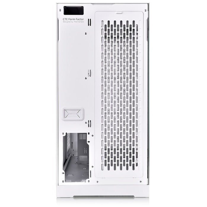 Thermaltake cte e660 mx snow midi tower behuizing (wit | 2x usb-a | 1x usb-c | tempered glass)