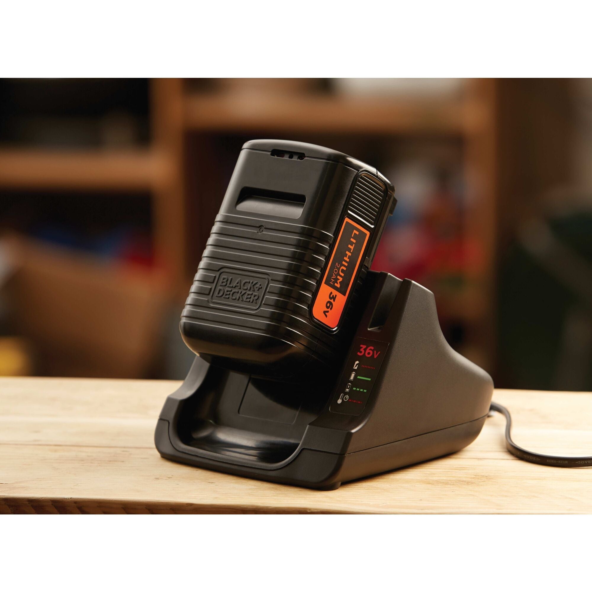 Black+decker accu bl20362 oplaadbare batterij (zwart oranje, 36v, 2ah)
