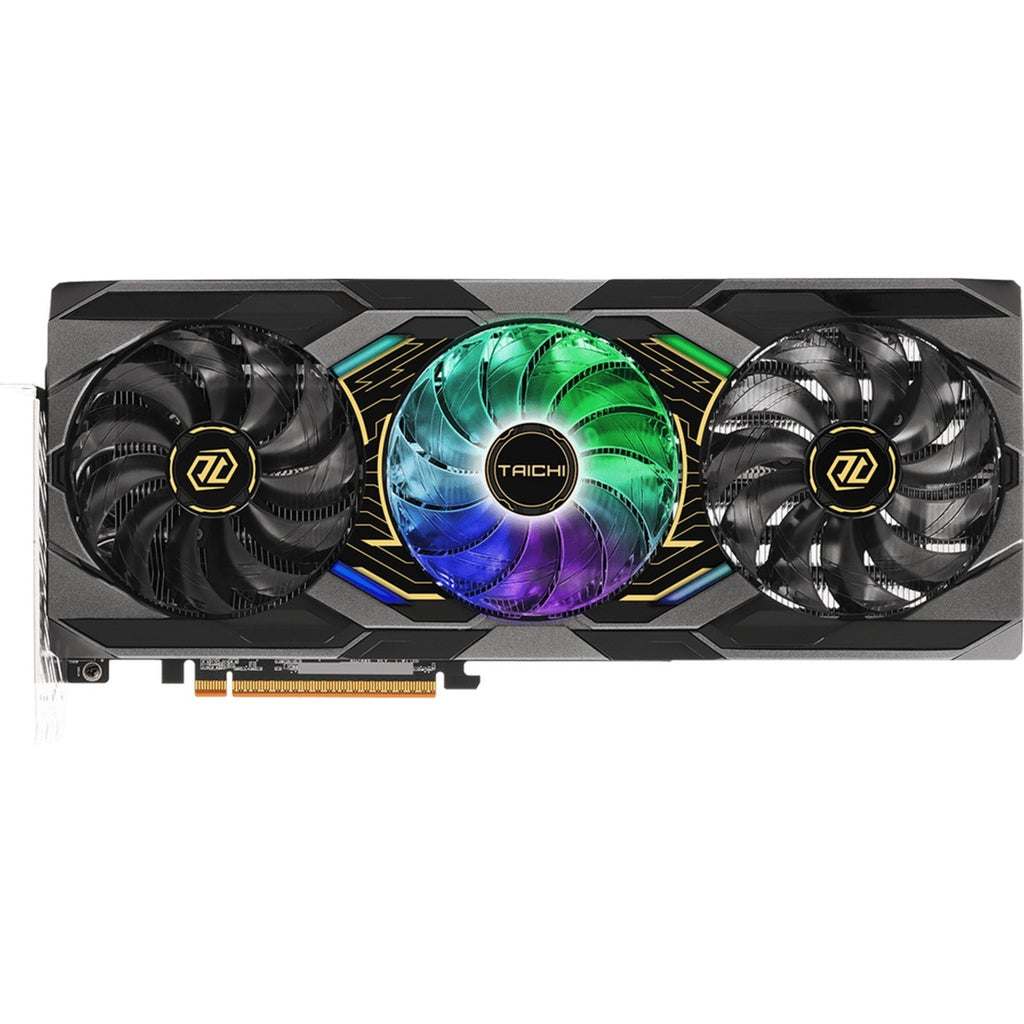 Asrock radeon rx 9070 xt taichi 16gb oc grafische kaart (zwart, rdna4, gddr6, 3x displayport, 1x hdmi)