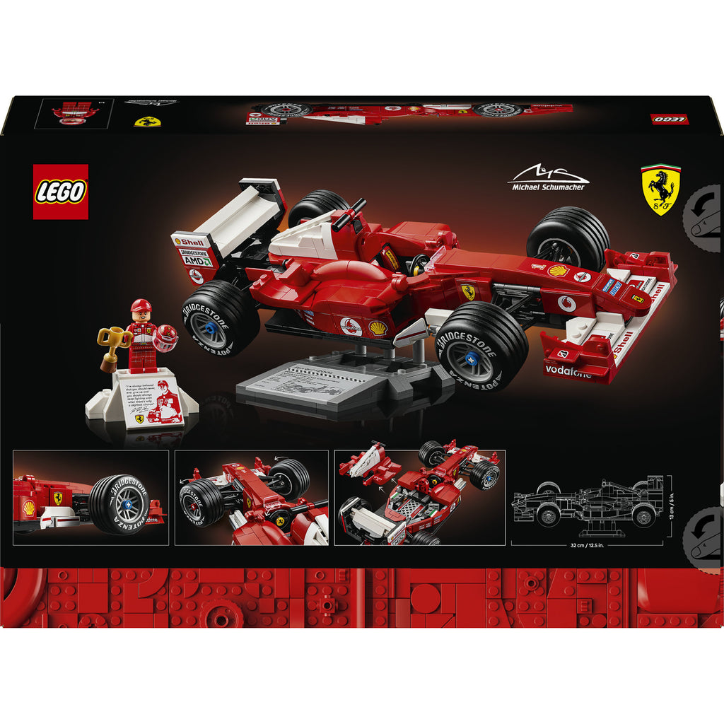 LEGO Icons 11375 Ferrari F2004 und Michael Schumacher