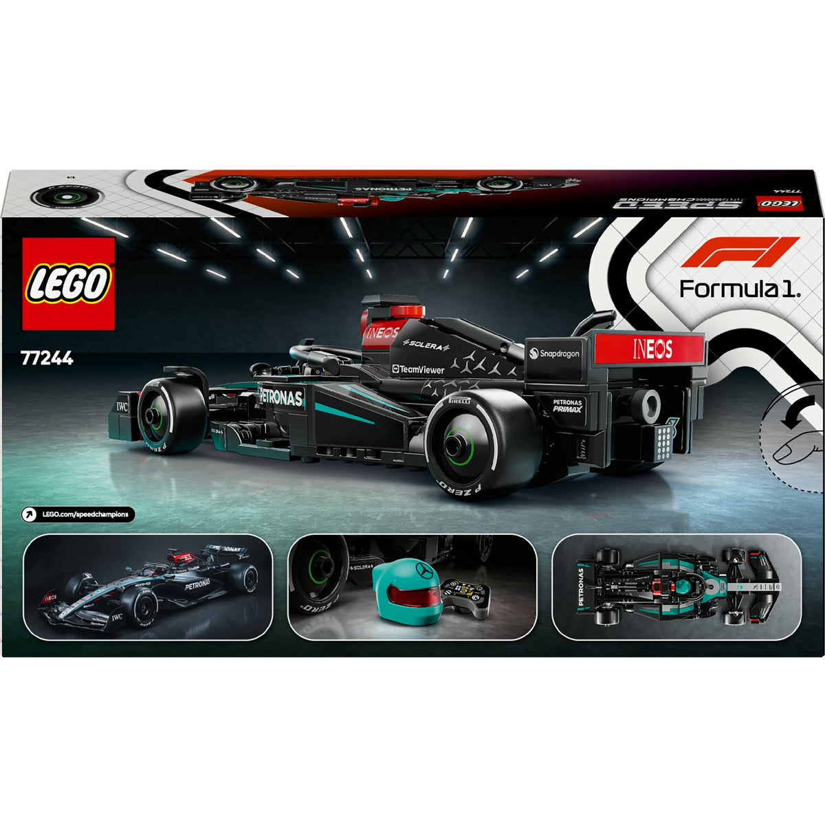 LEGO Speed ​​Champions 77244 Mercedes-AMG F1 W15 Rennwagen