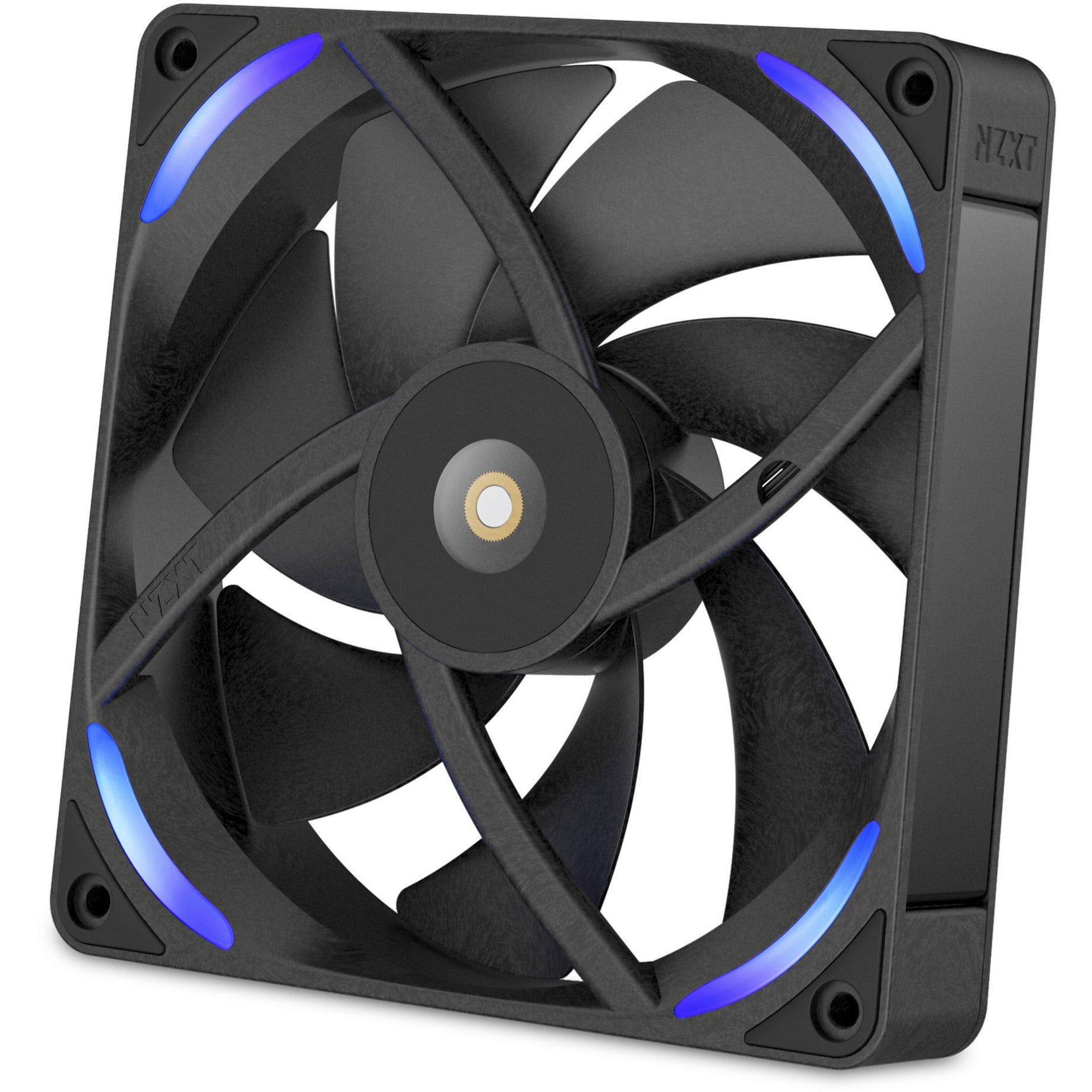 Nzxt f140x rgb case fan (zwart, 140 x 140 x 30 mm, pwm)