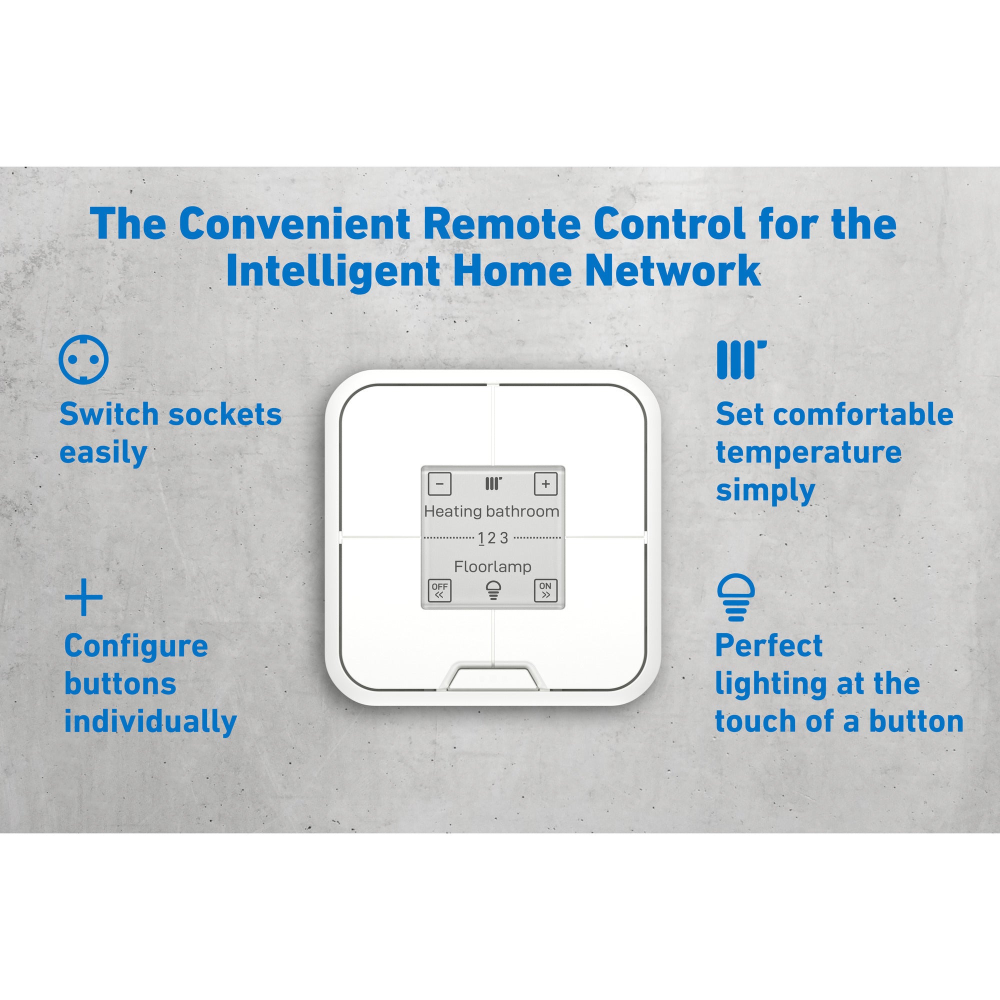 Fritz! dect 440 international draadloos schakelaar (wit, viervoudige schakelaar voor smarthome)