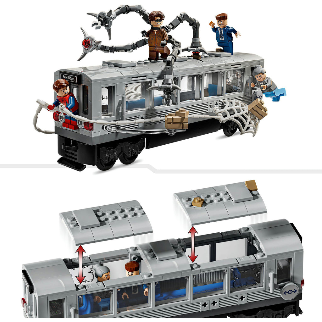 Lego ® marvel spider-man vs. doc ock metroscène - 76321