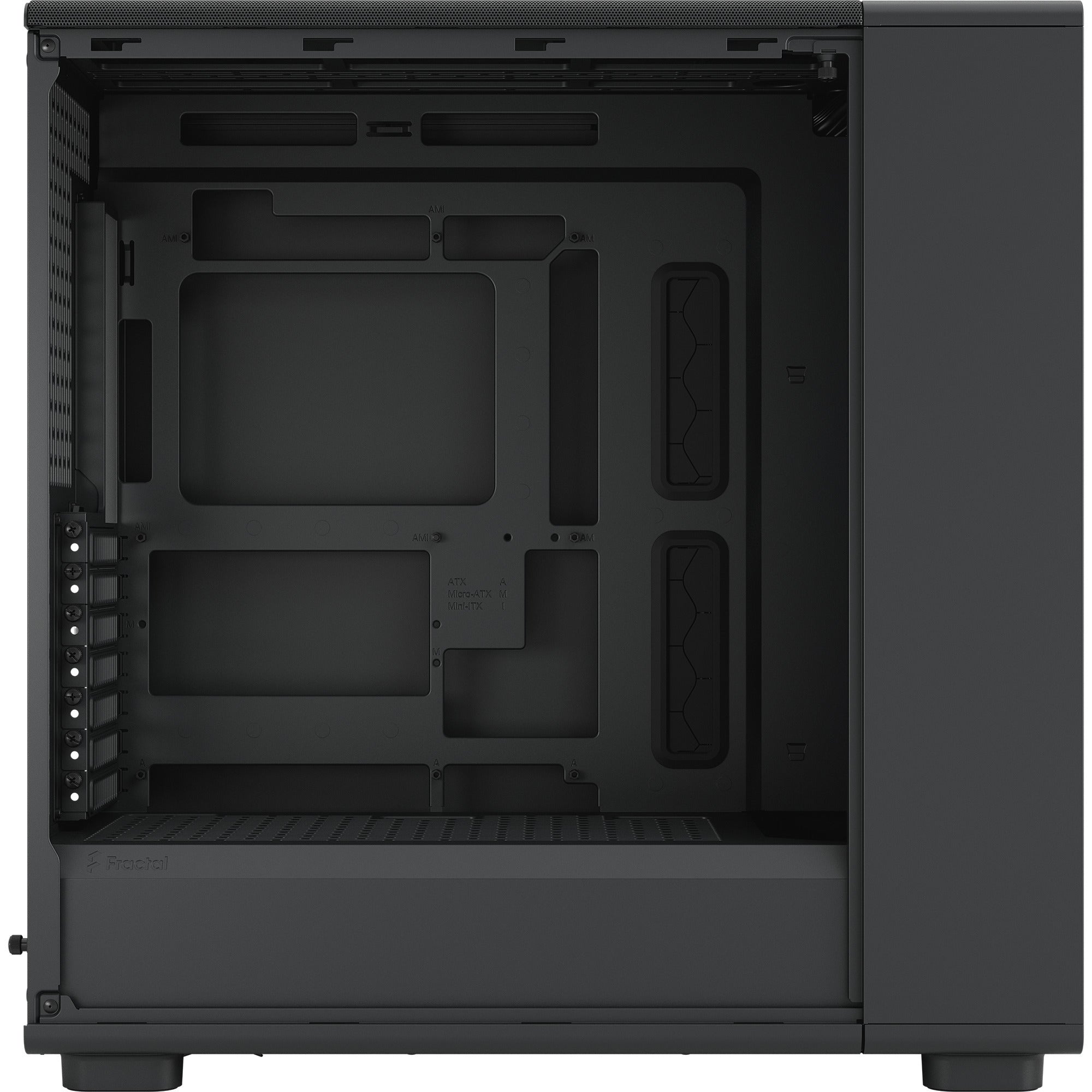 Fractal design epoch xl tg rgb midi tower behuizing (zwart | 2x usb-a | 1x usb-c | rgb | tempered glass)