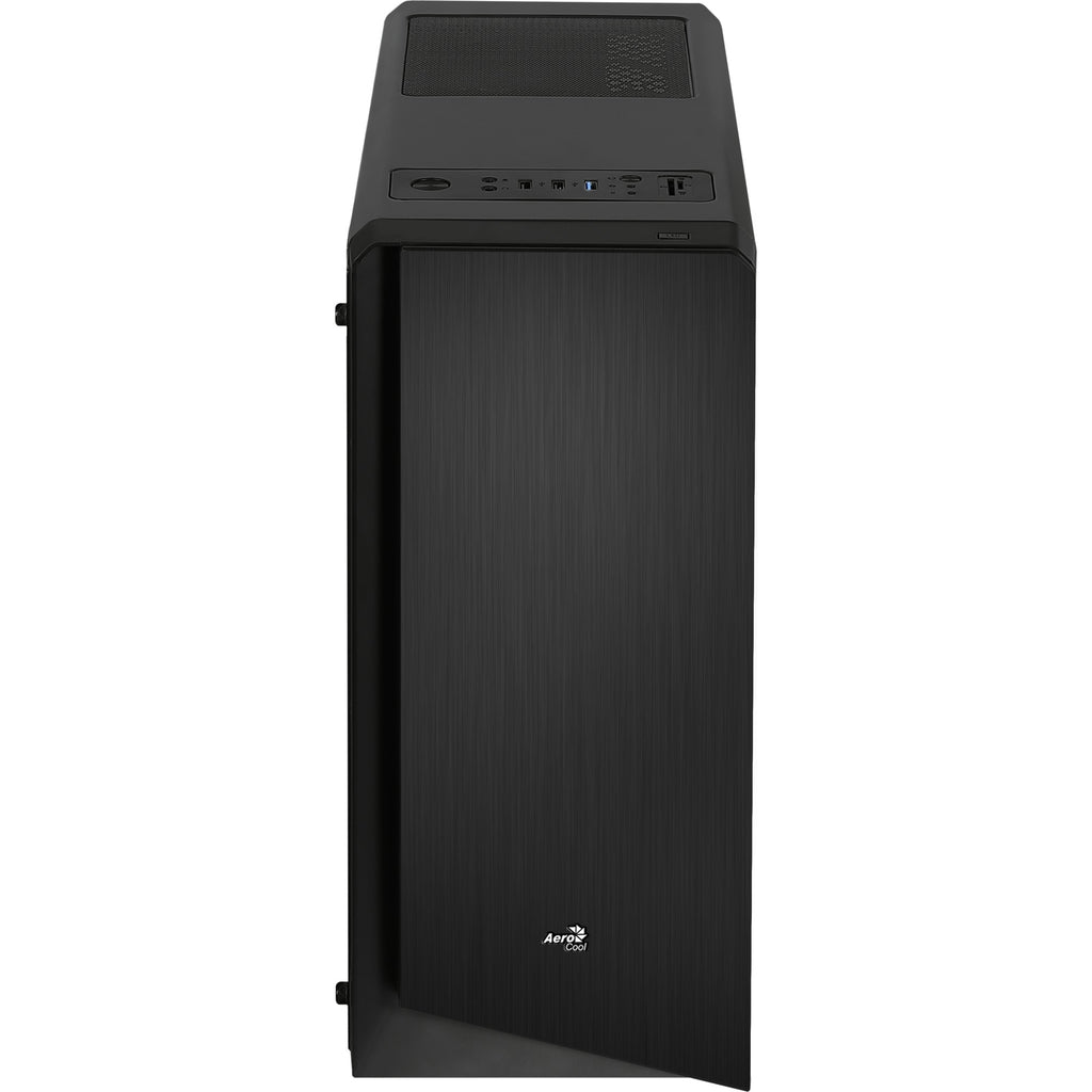 Aerocool rift midi tower behuizing (zwart | 3x usb-a | rgb | window)