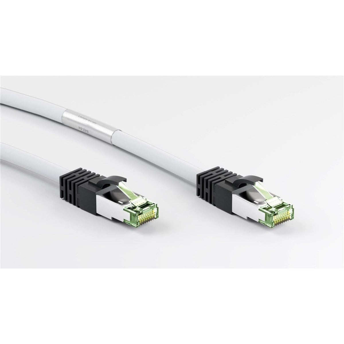 Goobay cat.8.1 netwerkkabel (wit, 2 meter, s ftp (pimf), rj-45)