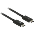 DeLOCK Thunderbolt 3 USB-C Kabel passiv, 2 m, 5 A