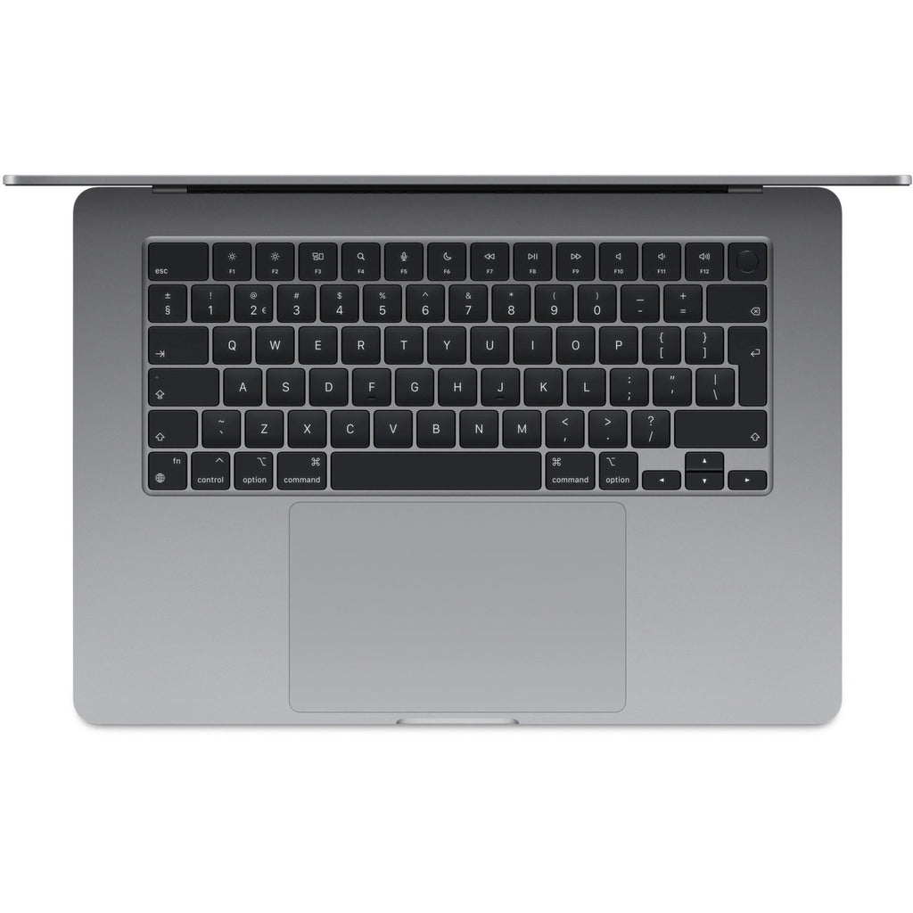 Apple macbook air 15 (mqkp3n a) refurbished laptop (grijs | m2 | 10-core gpu | 8 gb | 256 gb ssd | space grey)