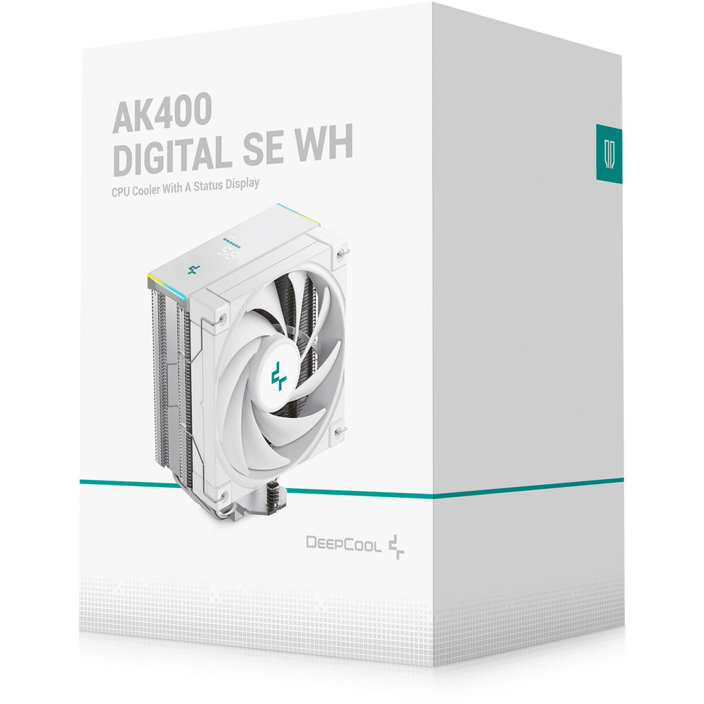 Deepcool ak400 digital se rgb cpu-koeler (wit)