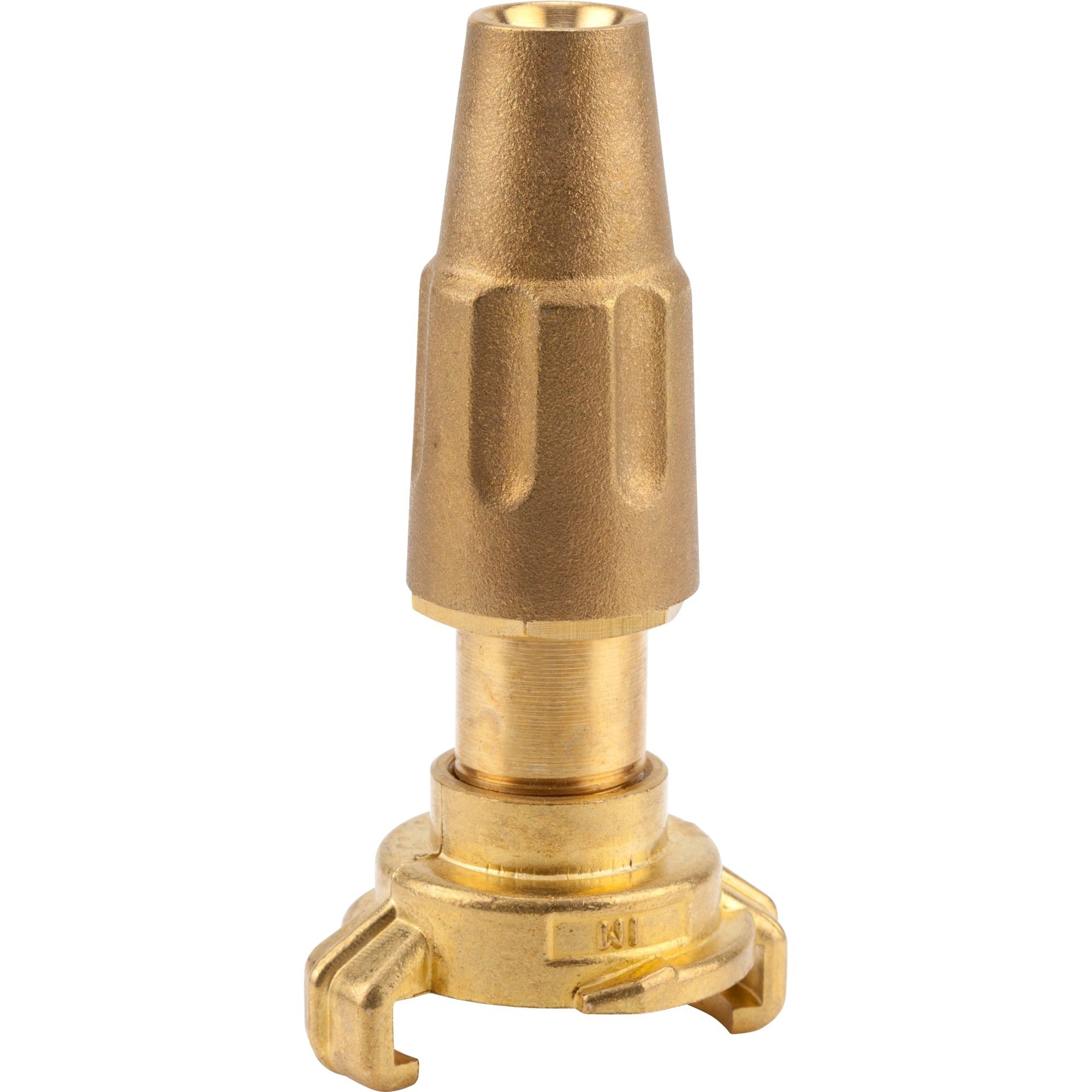 Gardena slangkoppeling - messing spuit met snelkoppeling, voor 19mm (3 4 ) slangen, regelbaar