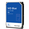 Wd blue, 2 tb harde schijf (20ezbx, sata 600, af)