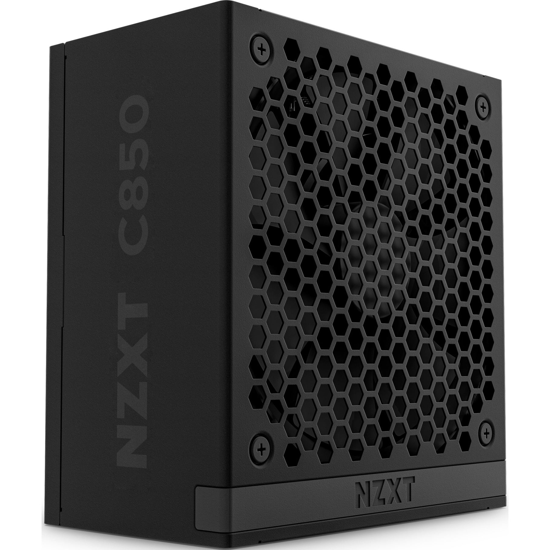 Nzxt c850 gold atx 3.1 modulaire 850 watt voeding (zwart, 1x 12v-2x6, 3x pcie)