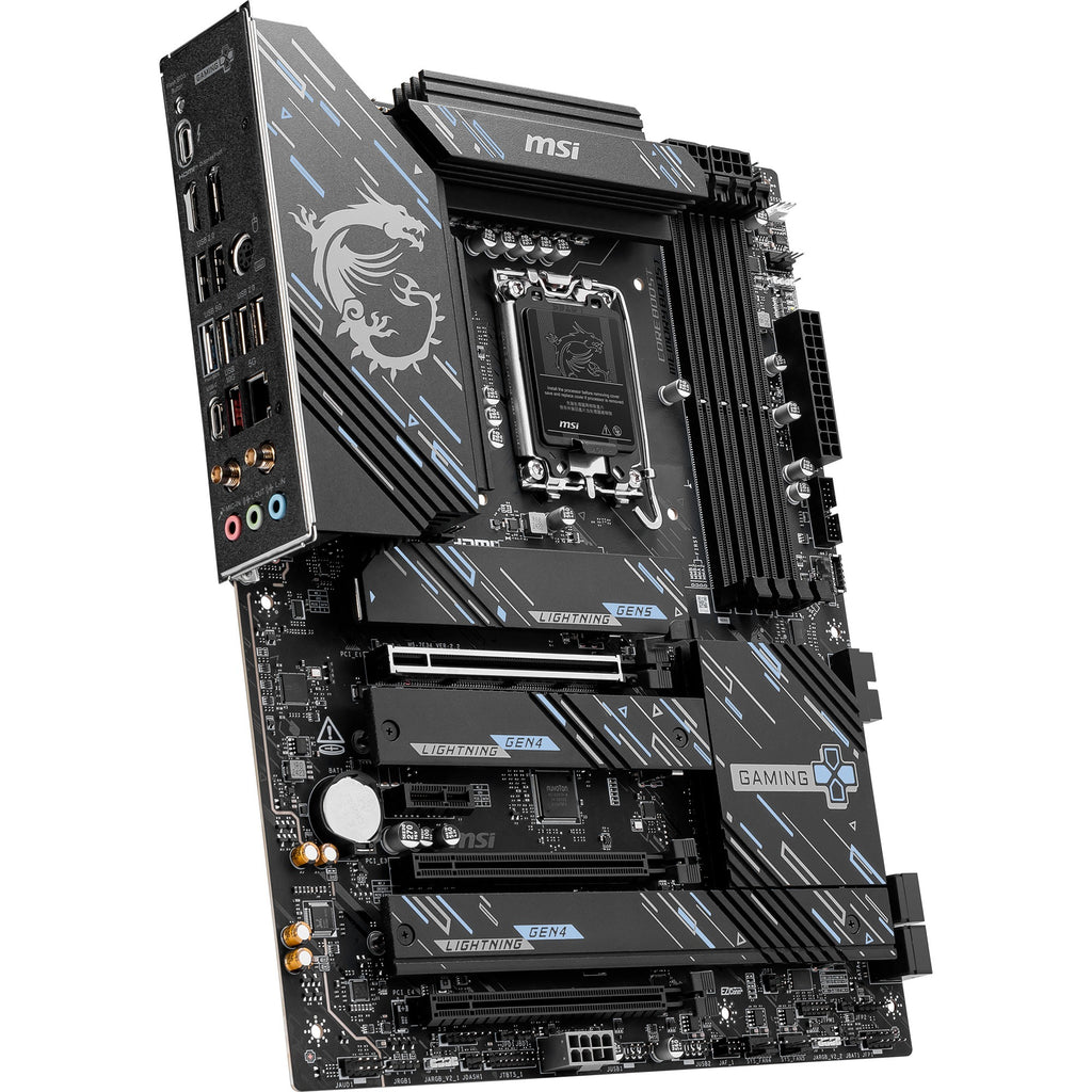 Msi z890 gaming plus wifi socket 1851 moederbord (zwart, raid, 5gb-lan, wlan, bt, sound, atx)