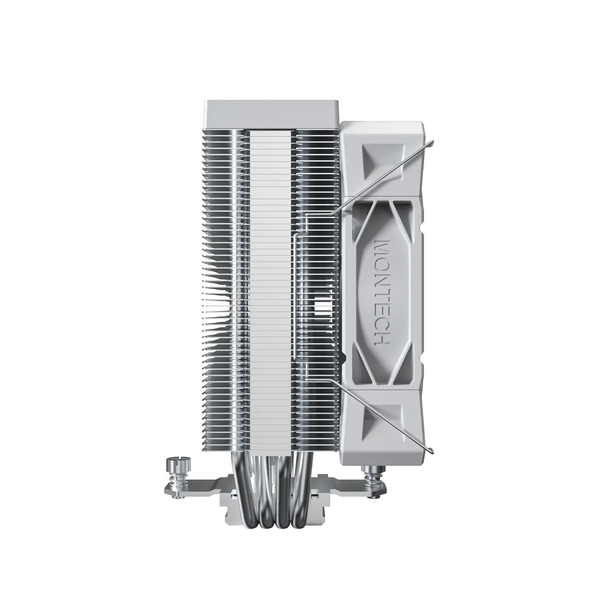 Montech nx400 cpu-koeler (zwart, 4-pin pwm)