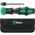 Wera kraftform kompakt 20 ra-r met etui, 6‑delig bitset (zwart groen)
