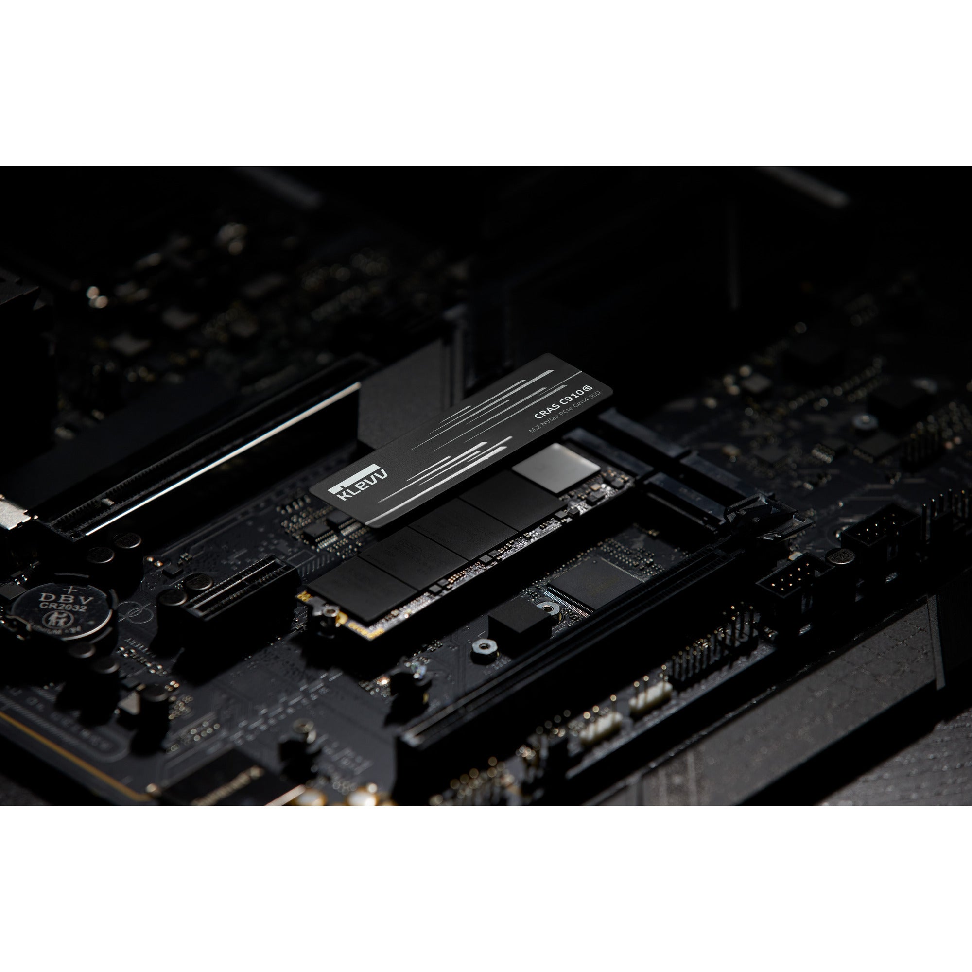 Klevv cras c910g 4 tb ssd (zwart, k04tbm2sp0-10g, pcie gen 4.0 x4, nvme 2.0)