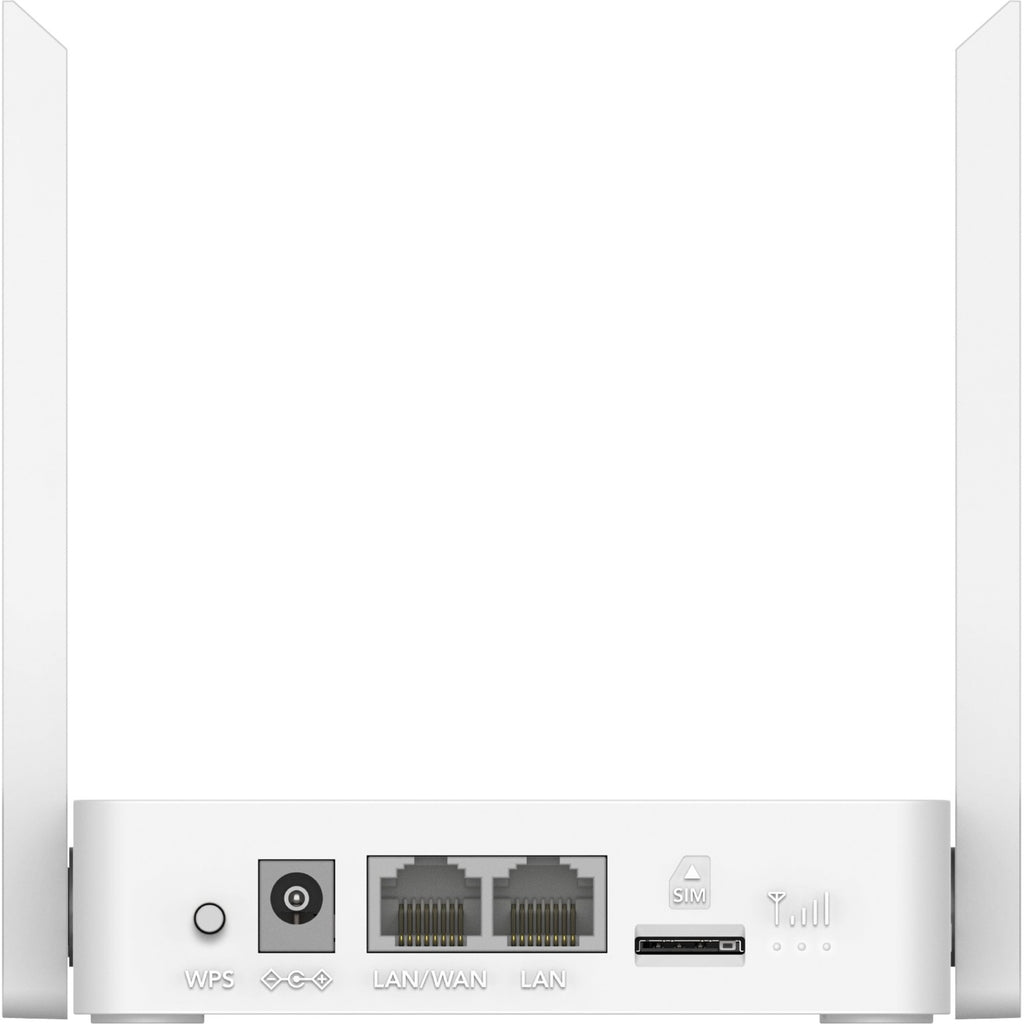 Cudy n300 wi-fi 4g lte cat4 router (wit, app, nano sim-slot)
