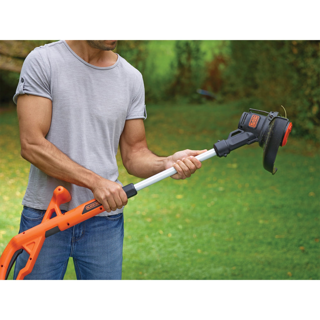 Black+decker accu grastrimmer st182320 (oranje, accu inbegrepen)