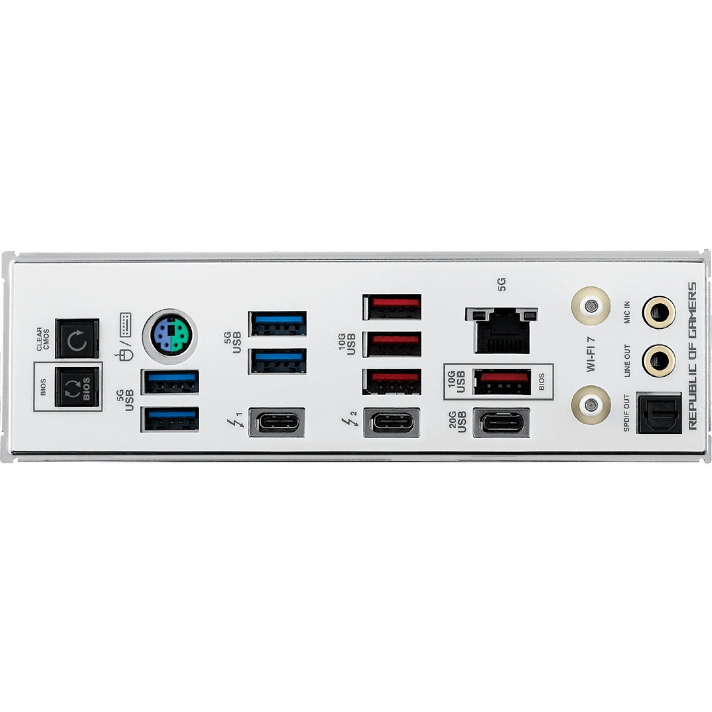 Asus rog maximus z890 apex socket 1851 moederbord (raid, 5gb-lan, wi-fi 7, bt, sound, atx)