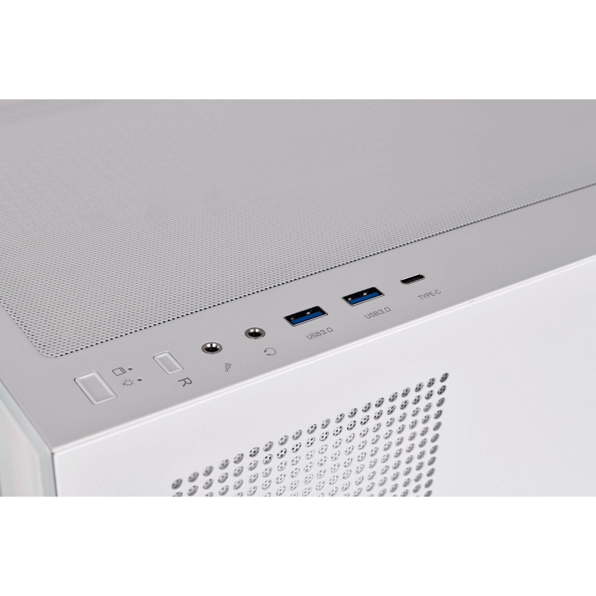 Thermaltake view 270 tg argb - snow midi tower behuizing (wit | 2x usb-a | 1x usb-c | rgb | tempered glass)