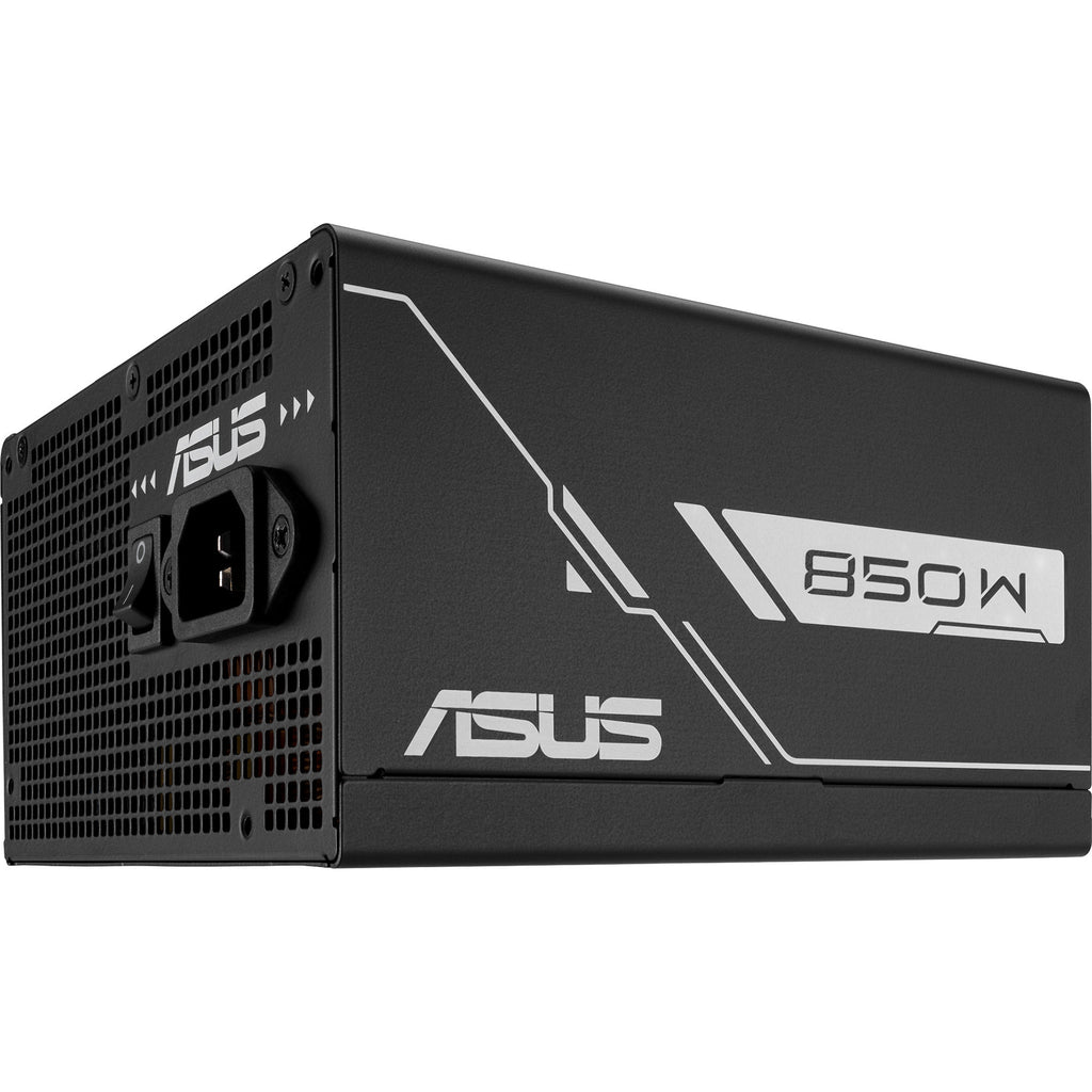 Asus prime gold black edition modulaire 850 watt voeding (zwart, 1x 12v-2x6, 3x pcie)