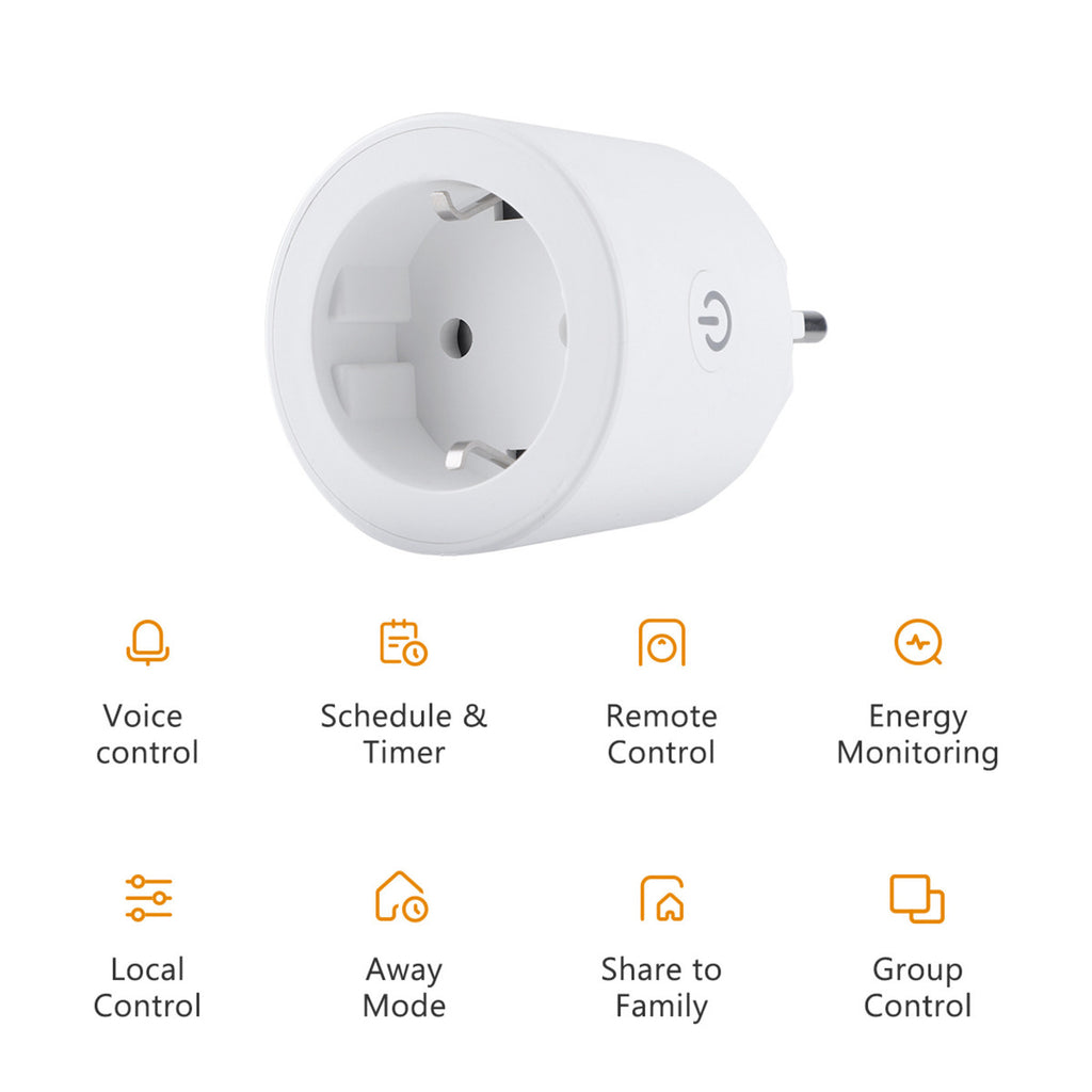 Imou ce2p smart plug (4 stuks) stekker (bluetooth 5.0, matter)