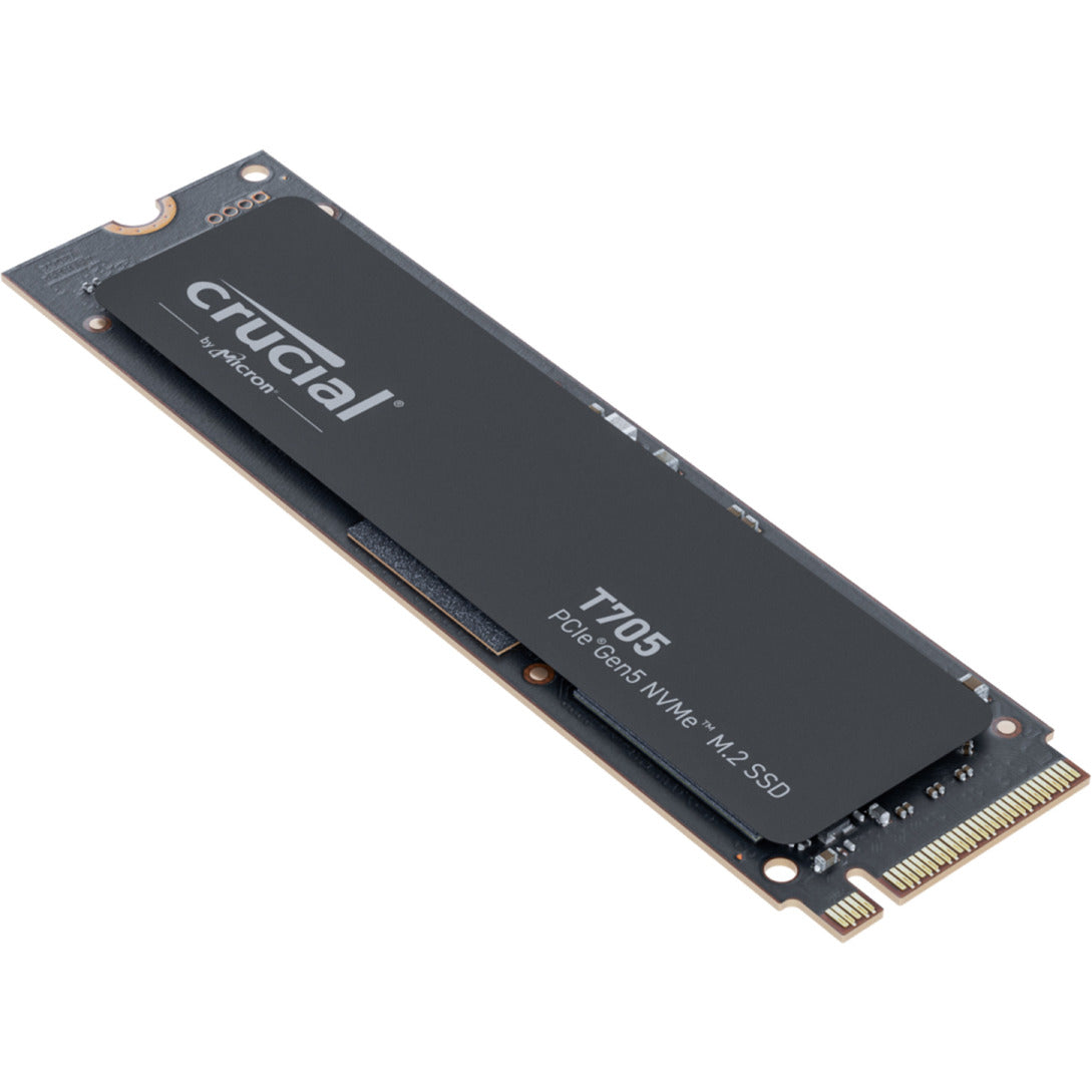 Crucial t705 4 tb ssd (zwart, pcie 5.0 x4, nvme 2.0, m.2 2280)