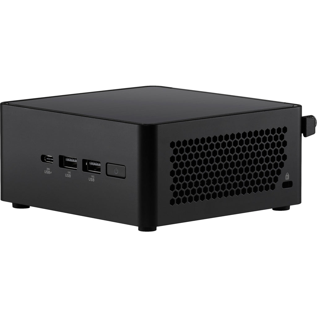Asus nuc 14 pro tall kit rnuc14rvhi300002i barebone (zwart | core 3 100u | intel graphics)