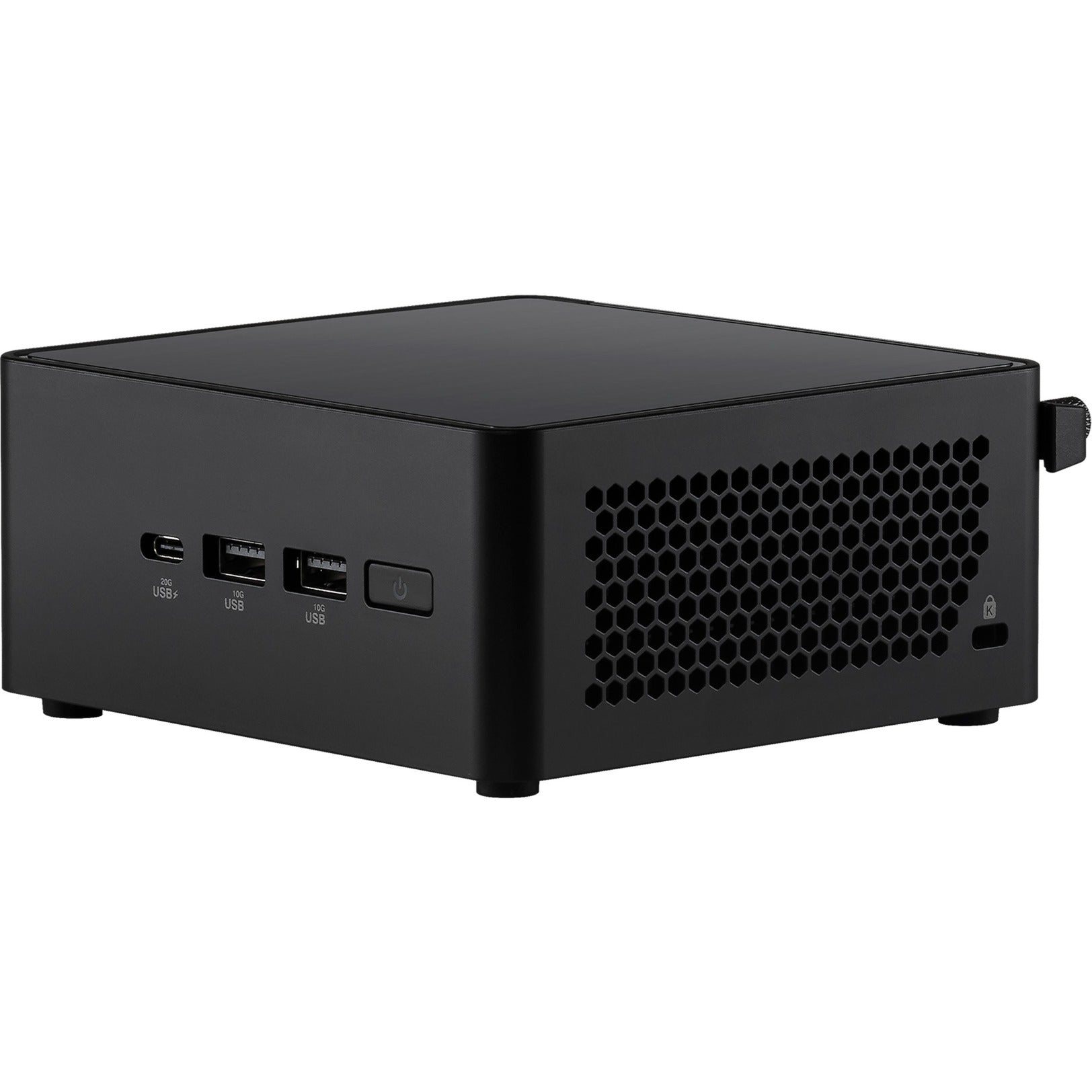 Asus nuc 14 pro tall kit rnuc14rvhi300002i barebone (zwart | core 3 100u | intel graphics)