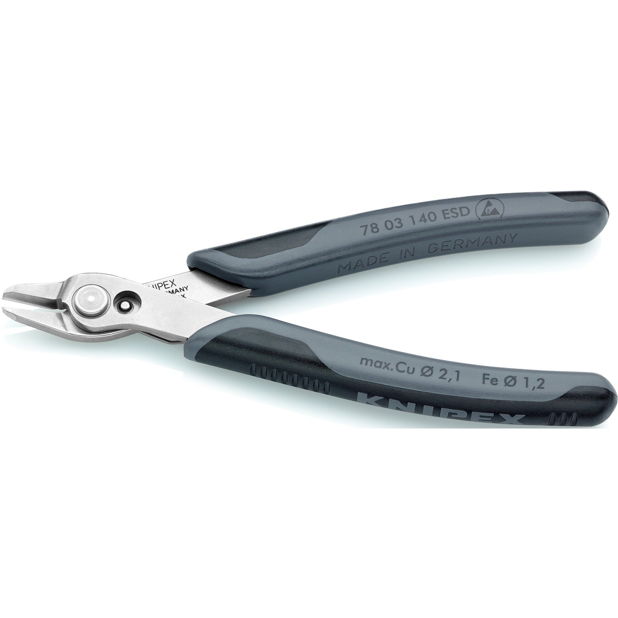 KNIPEX Elektronische Super-Knips XL ESD 78 03 140 ESD