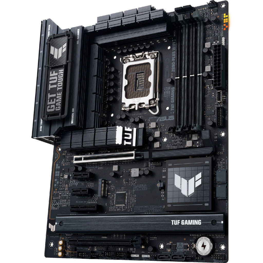 Asus tuf gaming z890-plus wifi socket 1851 moederbord (raid, 2.5gb-lan, wi-fi 7, bt, sound, atx)