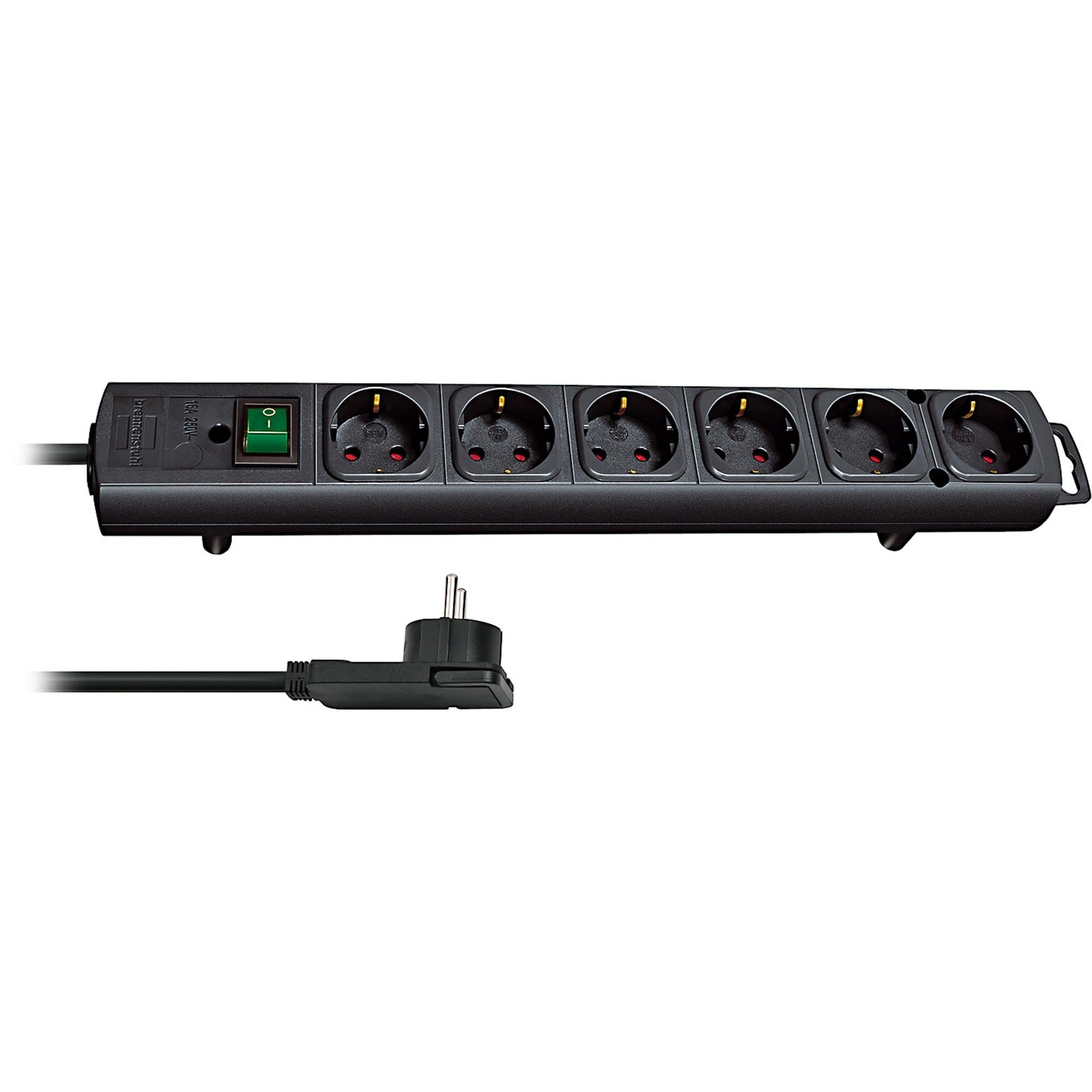 Brennerstuhl Comfort-Line Plus, 6-fach Steckerdosenleiste
