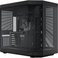Hyte y70 midi tower behuizing (zwart | 2x usb-a | 1x usb-c | tempered glass)