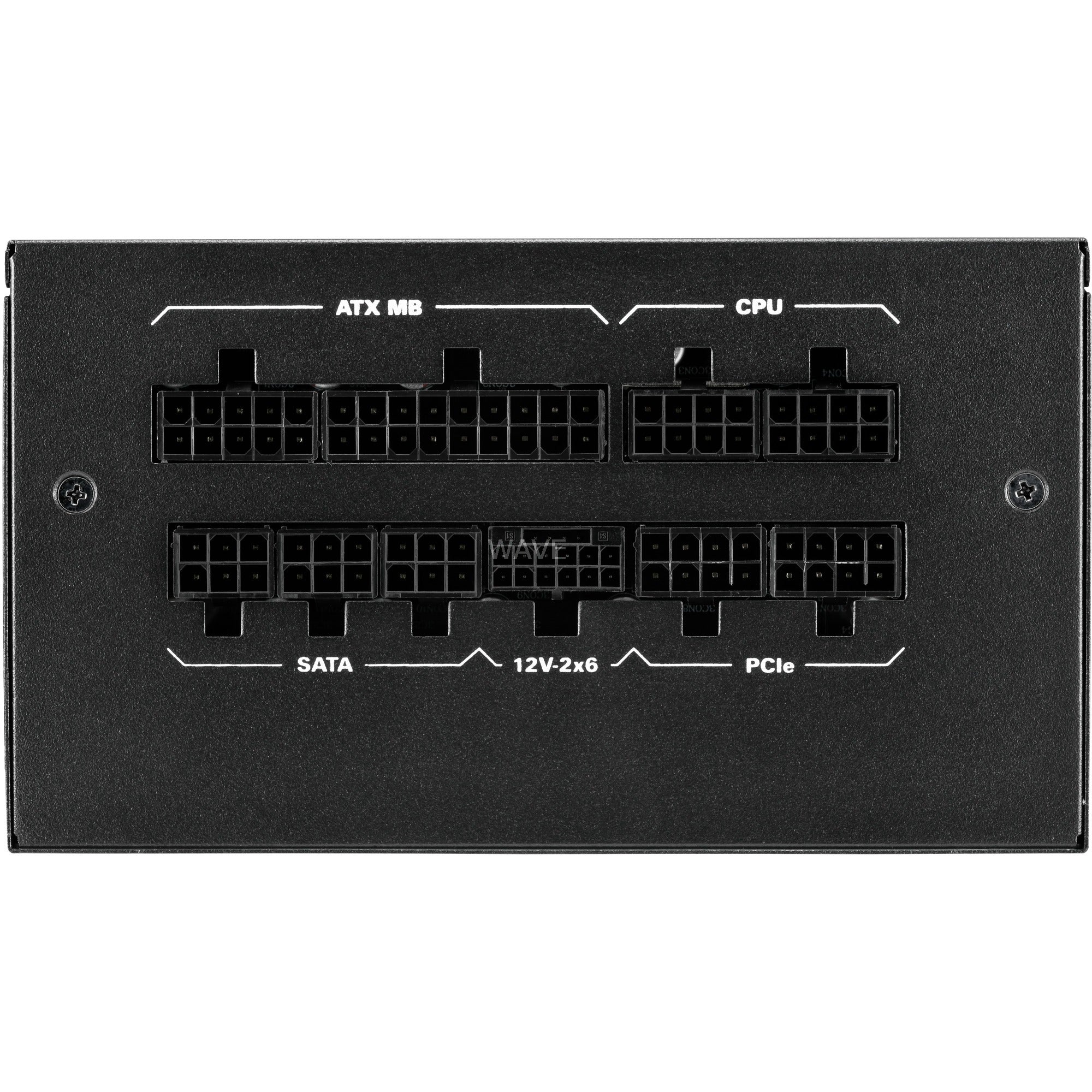 Sharkoon rebel p20 modulaire 1200 watt voeding (zwart, 1x 12vhpwr, 4x pcie)