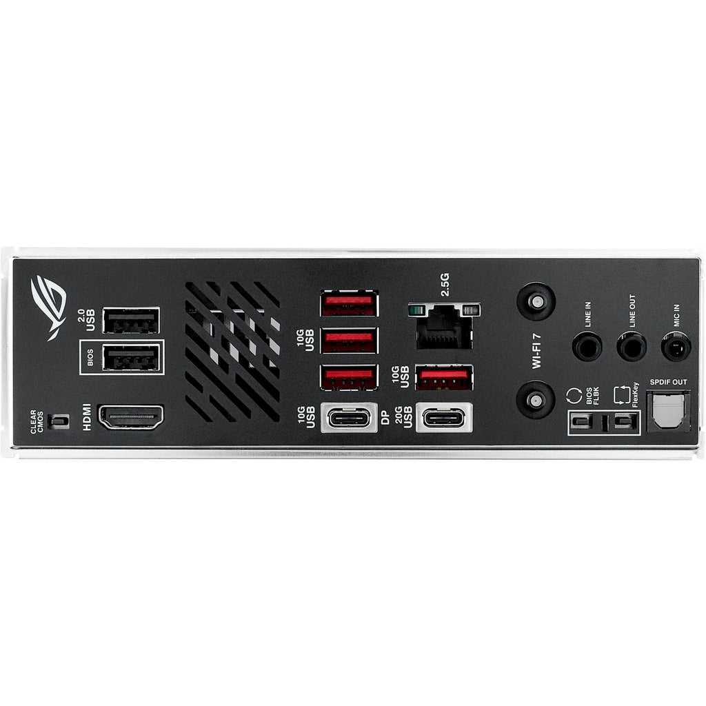 Asus rog strix b850-i gaming wifi socket am5 moederbord (2.5gb-lan, wi-fi 7, bt, sound, mini-itx)