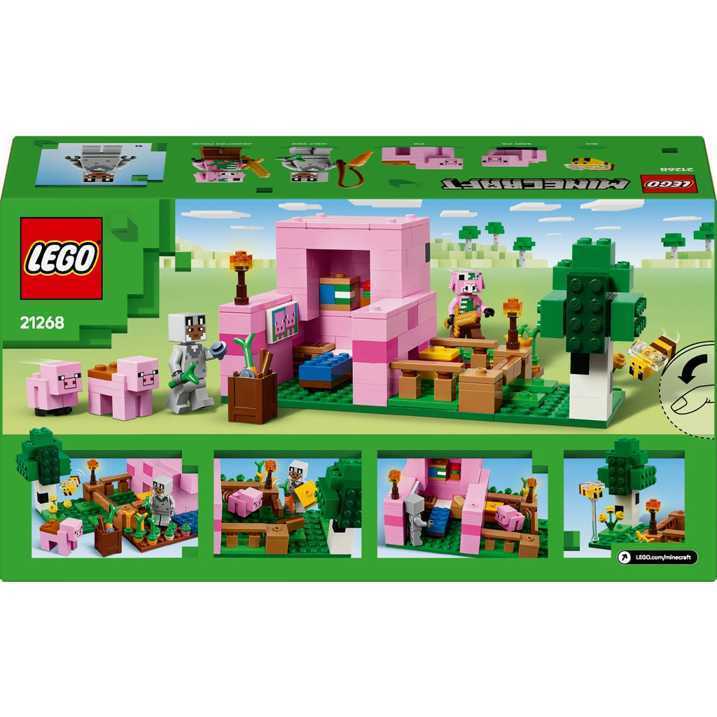 LEGO Minecraft 21268 Das Schweinehaus