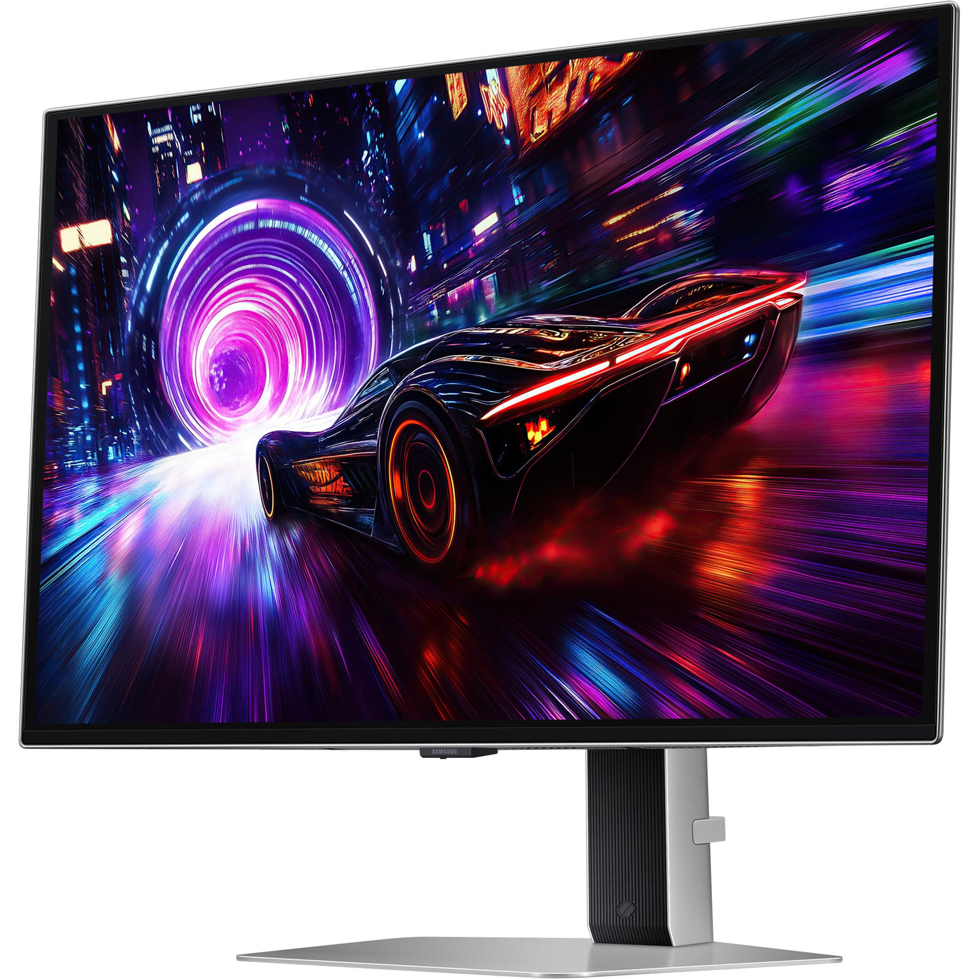 Samsung odyssey oled g8 g81sf 27 4k uhd gaming monitor (zilver, 2x hdmi, displayport, 2x usb-a, usb-b)