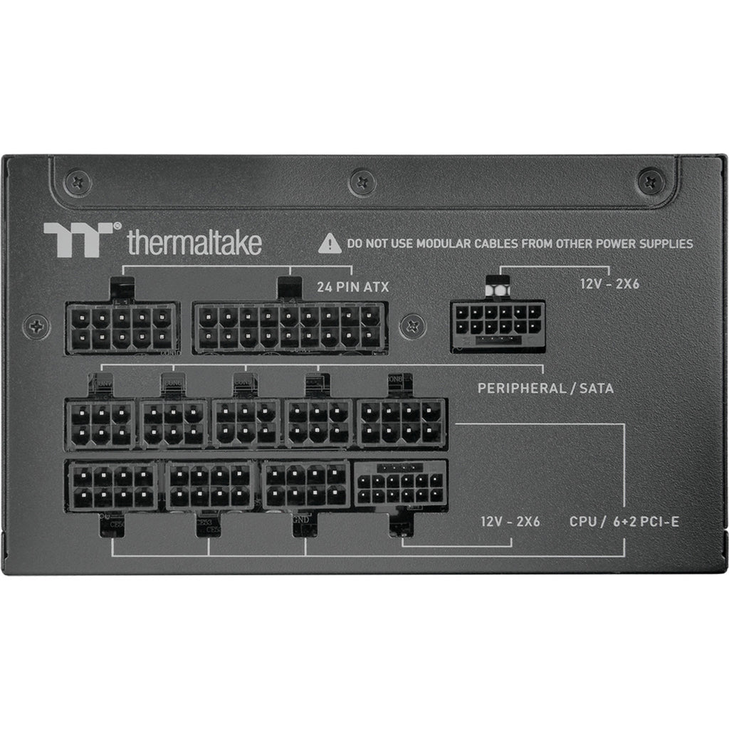 Thermaltake toughpower gt modulaire 1200 watt voeding (zwart, 5x pcie)