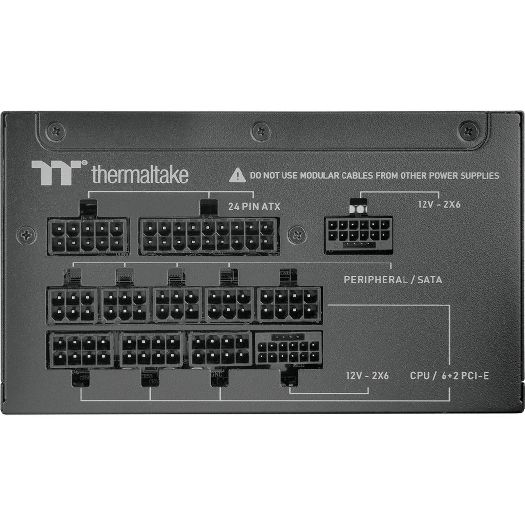 Thermaltake toughpower gt modulaire 1200 watt voeding (zwart, 5x pcie)