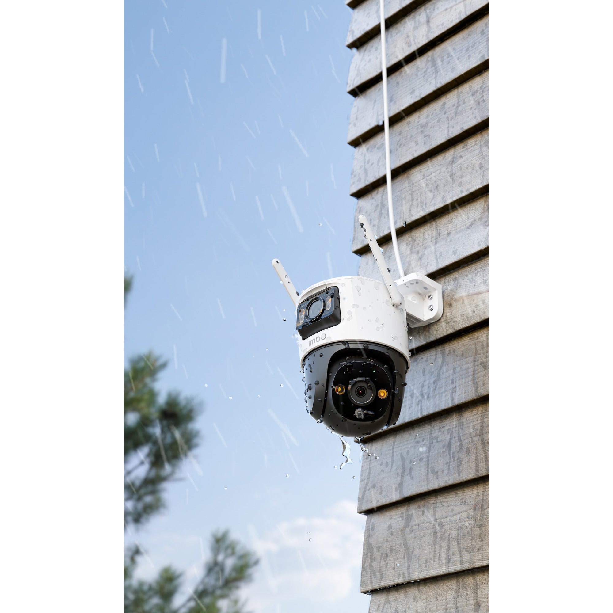 Imou cruiser dual lens 6mp beveiligingscamera (wit)