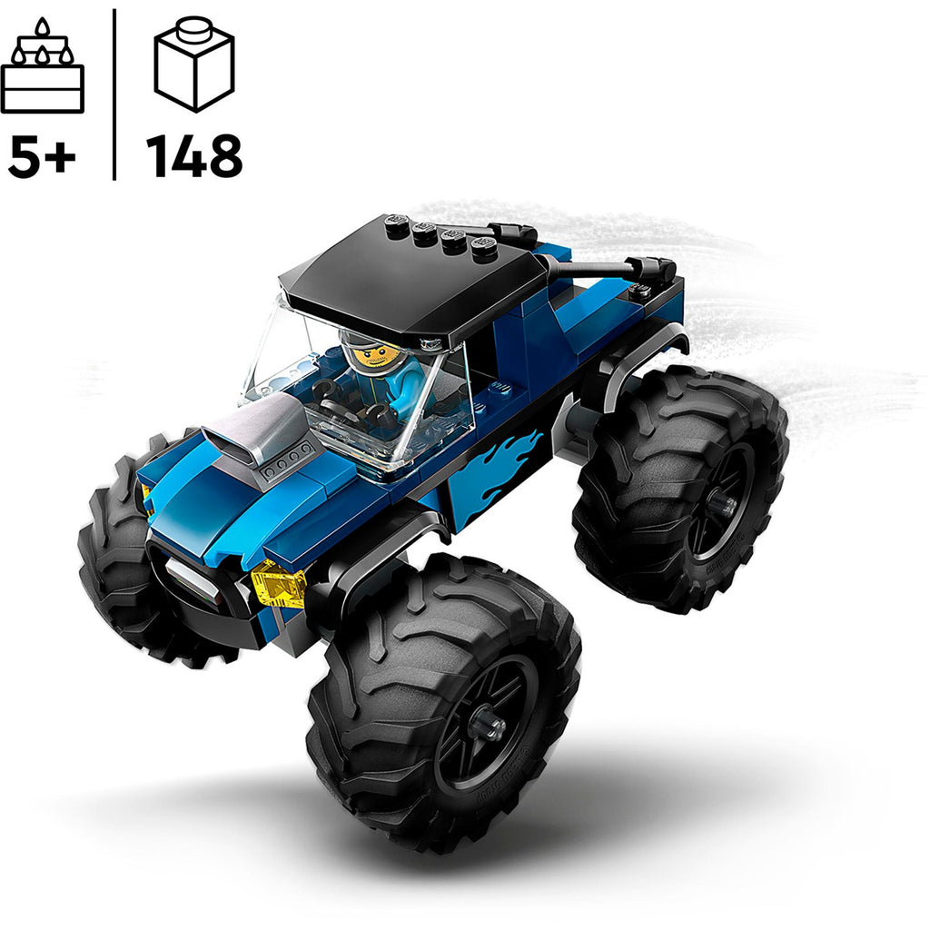 LEGO City - Blaues Monstertruck-Bauspielzeug (60402)