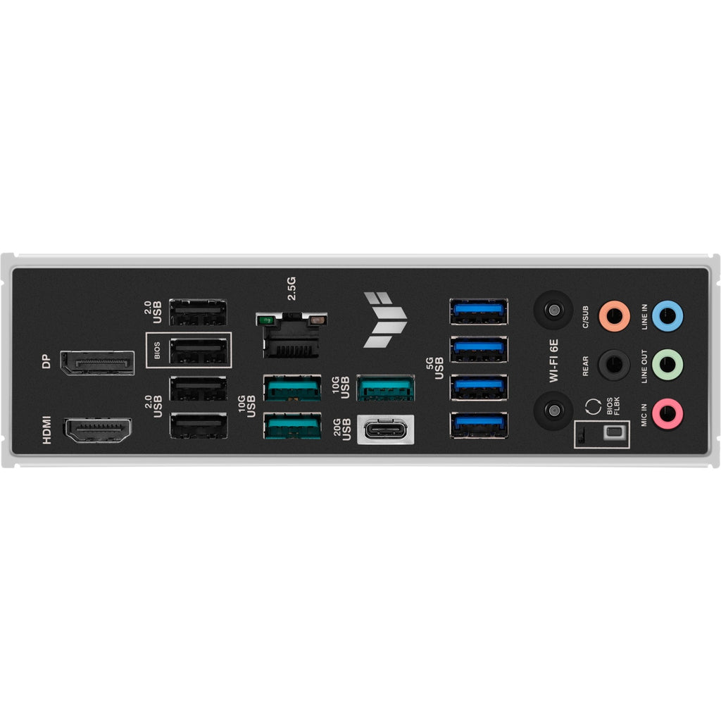 Asus tuf gaming b850m-plus wifi socket am5 moederbord (2.5gb-lan, wi-fi 6e, bt, sound, µatx)