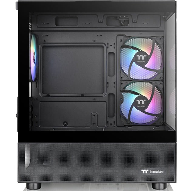 Thermaltake view 170 tg argb mini tower behuizing (zwart | 2x usb-a | rgb | tempered glass)