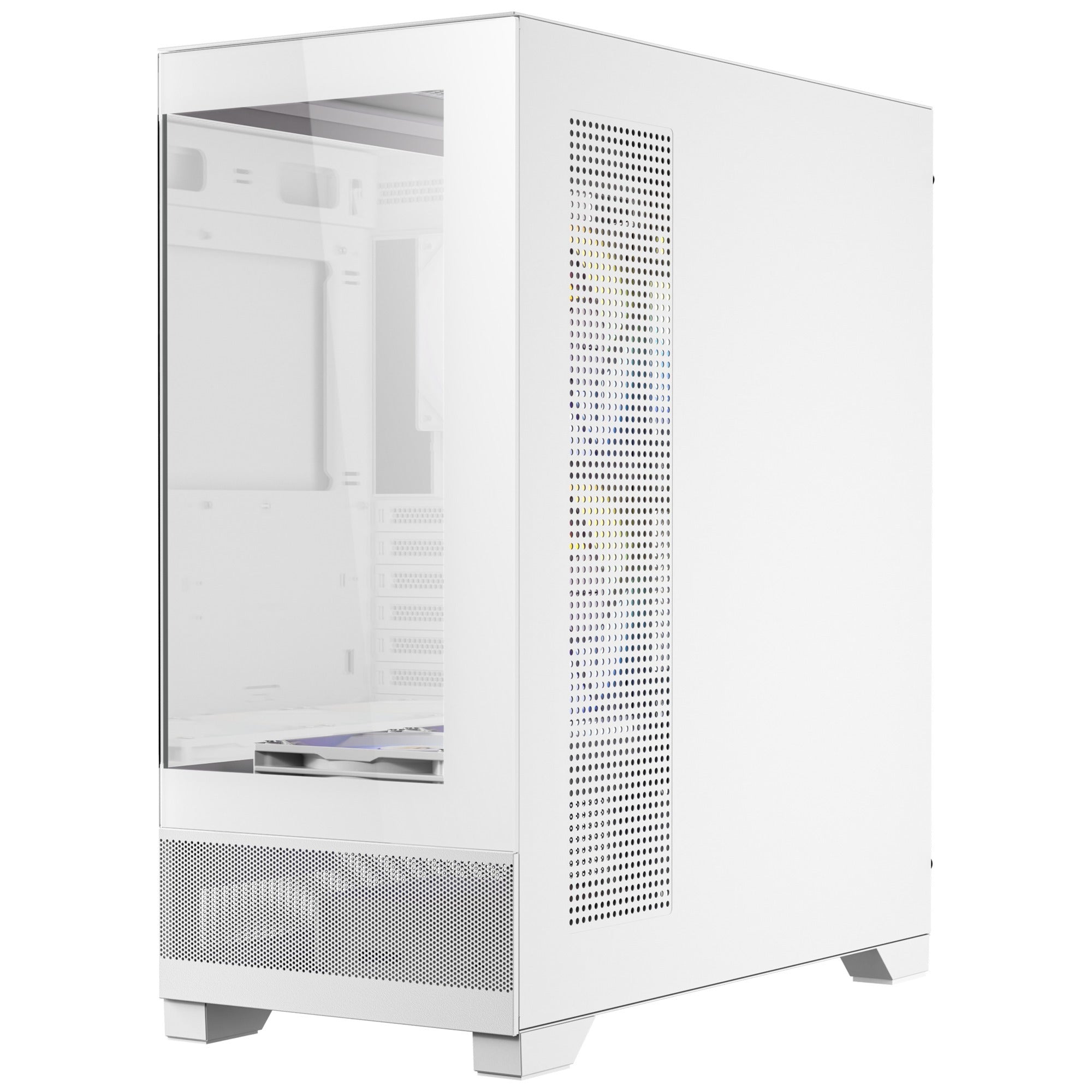 Antec cx700 elite rgb midi tower behuizing (wit | 2x usb-a | tempered glass)