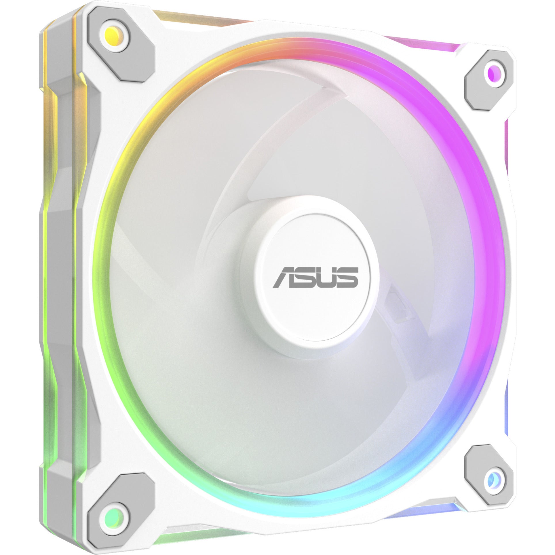 Asus prime mr120 argb reverse fan - triple pack case fans (wit, 3 stuks, 120 x 120 x 28 mm, 3 stuks)
