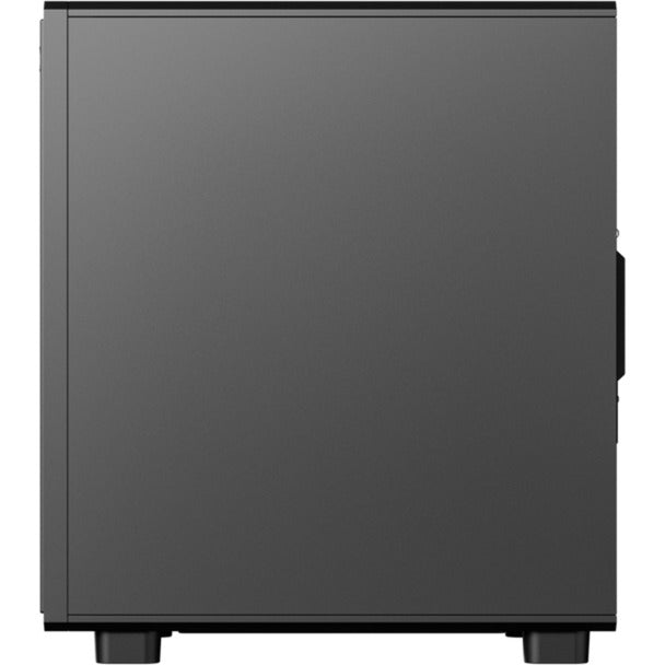 Xyz pc gear atom midi tower behuizing (zwart | 2x usb-a | 1x usb-c | tempered glass)
