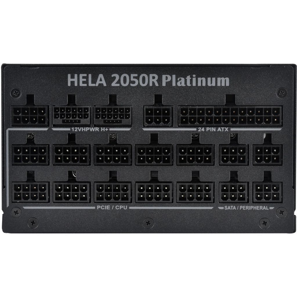 Silverstone hela 2050r platinum, modulaire 2050 watt voeding (zwart, 14x pcie)